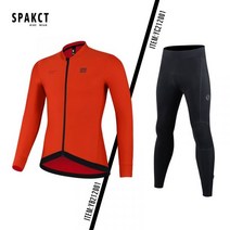 SPAKCT 가을 사이클링 라이딩 RCC 여성용 산악 자전거 따뜻한 재킷 도로 라파 파노말 긴팔 정장 사이클링 의류 남성