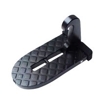 차량용 사다리 발판 접이식 자동차 도어 래치 후크 단계 미니 발 페달 자동차 지붕 도구, bk1