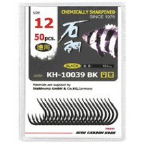 금호 KH-10039 석조 덕용 돌돔바늘 블랙니켈 돌돔채비, 14호