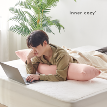 이너코지 일자 바디필로우 (5Colors), 코지 그레이