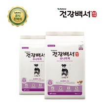 뉴트리나 [건강백서] 전연령용 슈나우져 2kg 2팩, 단일옵션