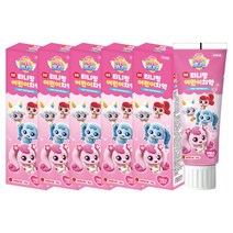 인터팜 알송달송 캐치티니핑 천연딸기맛 치약, 5개