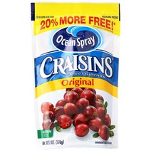 Craisins 드라이드 크랜베리 오리지널, 170g, 1개