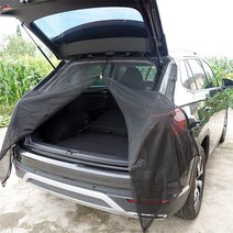 라온파인 차박 트렁크 모기장 자동차모기장 자석 차량 방충망 차량용 텐트 차량 햇빛 가리개 SUV, S(115Cm)