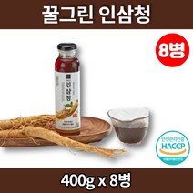 프리미엄 국산 인삼 청 꿀 잡화청 꿀청 액상 차, 8병