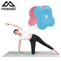 헬스장매트 층간소음운동 홈트 매트 헬스장 조각 바닥재 Mosodo 1pcs 요가 무릎 패드 판자 팔꿈치 운동 푸시 업 거품 보호 쿠션 홈 체육관 운동 두꺼운 피트니스 장비, 푸른, 1개