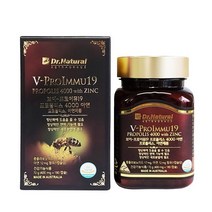 닥터네츄럴 프로폴리스 4000mg 아연 로얄제리 180정