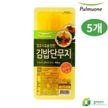 풀무원 김밥단무지 400g, 5개