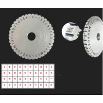 각인기 반자동 시트 점자 금속 스탬프 마킹 라벨 프린터 명판 조각 기계, [04] Semiauto 4mm word