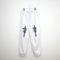 NISHIMOTO IS THE MOUTH BELIEVER MN SWEAT PANTS WHITE NIM-B15