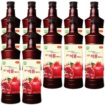 광야식품 생기석류 베이스 970ml, 12개