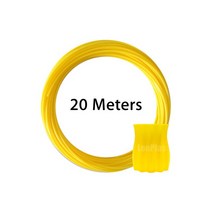 3D프린팅 필라멘트 3D펜 부속품 LeoPlas 1.75mm 10 및 20 m PETG 샘플 FDM 3D 프린터 펜 소모품 인쇄 용품 플라스틱 소재, 10 Yellow 20m 60g
