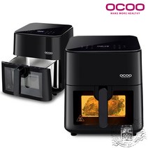 오쿠 대용량 7L 에어프라이어 OCS-AF700 내부 스테인리스 할로겐 열선 에어프라이기 튀김기