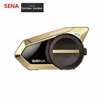 Senna 50S 헬맷 블루투스 이어폰 오토바이 세나, 50S 골드 (하만카돈 버전)