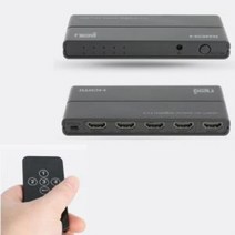 HDMI 셀렉터스위쳐선택기 4대1 4K Ultra HD 빠른전환 HDMI선택기 HDMI셀렉