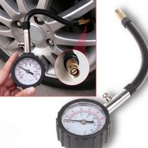 타이어 공기압체크 에어게이지 휴대용 측정게이지, 단품