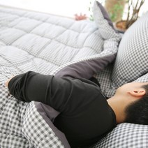 먼지없는 침구 기숙사 이불 세트