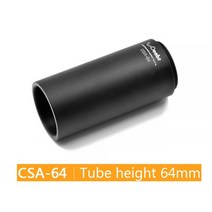 에어컨 수리 CSA 시리즈 남성-여성 확장 유형 음영 튜브 케이지 동축 시스템 30mm 렌즈 광학 실험, [11] CSA-64(64mm)