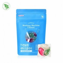 TS캡슐형세탁조클리너 6개입, 단품