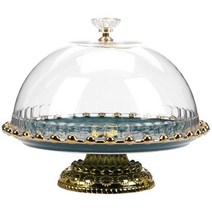 홈바테이블 아일랜드식탁 홈바의자 홈카페분위기세라믹 케이크 트레이 스낵 과일 디저트 플레이트 유리 웨, 01 green