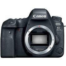 Canon eos 6d mark ii 디지털 SLR 카메라 본체 – Wi-Fi 지원, 검은색, 몸, 베이스