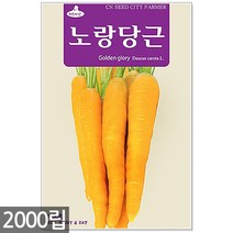 적작두콩 씨앗 10립 - 씨 작두콩씨앗 작두콩씨 작두콩 콩씨앗 콩씨 텃밭 주말농장, 02_노랑당근(2000립)