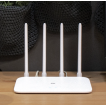 샤오미 Xiaomi 무선 와이파이 고속 기숙사 자취방 대학생 침실 무선 공유기 와이파이, 표준 식사, 백조  Xiaomi 라우터 4C + (부티크 네트워크