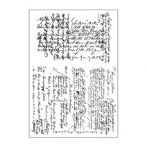 압인기 Ledger 스크립트 클리어 스탬프 빈티지 실리콘 DIY 스크랩북카드 만들기 재미 용품 고무, 04 023, 04 023