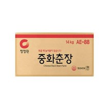 청정원 감칠맛 중화춘장 짜장 지함 대용량 업소용 식자재 별미 풍미 볶음밥소스 간단한요리 간편식 14kg, 27개