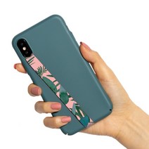 하이루프 휴대폰 핑거 스트랩, 09.보타니컬_핑크, 1개