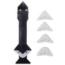 홈앤하비 실리콘 제거 스크래퍼 3in1 세트 01 스틸, 1세트