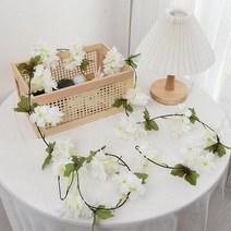 조화 인테리어 장식 꽃다발 나무 벚꽃 장미 튤립 핑크뮬리 안개꽃 백합 수국 금잔화 문풍경 웨딩 인공 꽃, 06 A