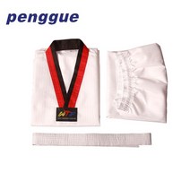 주짓수도복 유도복 태권도 정장 남자 여자 어린이 폴리 에스터 코튼 가라데 TKD 화이트 유니폼 WTF 유도 도복 세트