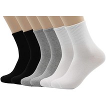MK SOCKS 면 스트라이프 운동 스포츠 런닝 레트로 귀여운 매칭 학교 크루 양말 남성/여성 여자 5가지 ., Medium, 3 Color