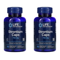 1+1 라이프익스텐션 스트론튬 strontium 90정, 1개, 1개