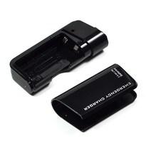 퀄컴 더블 AA 배터리 휴대용 비상 USB 전화 충전기-NEW, 한개옵션0