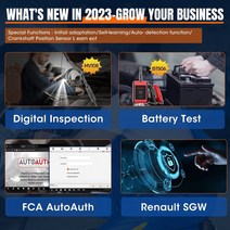 바코드스캐너 바코드리더기 Autel MaxiCOM MK808BT OBD2 스캐너 자동차 진단 도구 mx808 업그레이드 버전, 08 POLISH