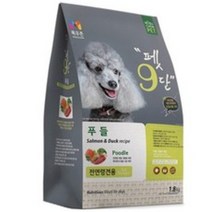 목우촌 펫9단 푸들전용 1.8kg x2, 연어+블루베리