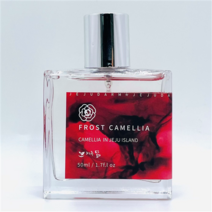제주닮 프리미엄 퍼퓸 50ml 3종 동백 수국 천혜향 향수 제주여행 선물 기념품 답례품, 프로스트 동백퍼퓸