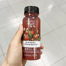 피코크 블렌디드 딸기 190ml x 3개_보냉백포장, 아이스보냉백포장