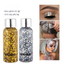 BLOWFISH FUGU입자 큰 아이 글리터 스팽글리터 섀도우 글리터 섀도우 리퀴드 섀도우30g, 9종 세트, 1개