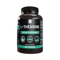 Pure Original Ingredients L-테아닌 (365 캡슐) 아미노산 마그네슘 또는 쌀 필러 없음 실험실 인증