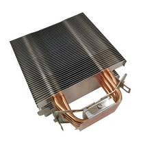 팬없이 12cm CPU 쿨러 6 열 파이프 팬리스 CPU 히트 싱크 AMD의 경우 775/1150/1155/1156/1366, 하나, 은