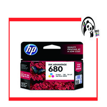 HP 정품잉크 NO.680 F6V27AA HP1115 HP2135 HP3635 HP38535 HP4535 HP4675, HP680 (F6V26AA) 컬러/정품, 1개