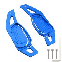 마켓다운 차량용홀더 전조등눈썹 머리받침베개큐프라 포르멘토 2019 용 시프터 패들 Ateca Leon e- 스터 2, 04 파란