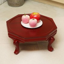 섬섬 핀아 팔각 다과상 원룸꾸미기 집꾸미기 집들이선물 미아트 미소비즈 이사선물, B형