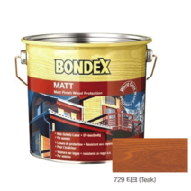 본덱스 MATT 방부방충 오일스테인 729티크 ( 2.5L )