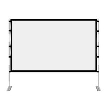 월드컵 야외 빔 프로젝터 TV 영화 프로젝트 스크린, 야외 휴대용 프로젝션 84인치  시야각 30°