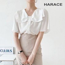헤레이스 이중리본카라블라우스 CHF22SS993