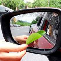 고고스 자동차 사이드미러 방수 발수 필름 빗물 김서림 방지 르노삼성 SM3 SM5 SM6 SM7, 1개, 사각형(20cm X 24cm)
